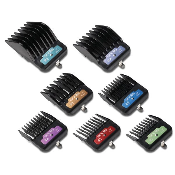 Andis 7 Piece Animal Guide Comb Set - Image 10