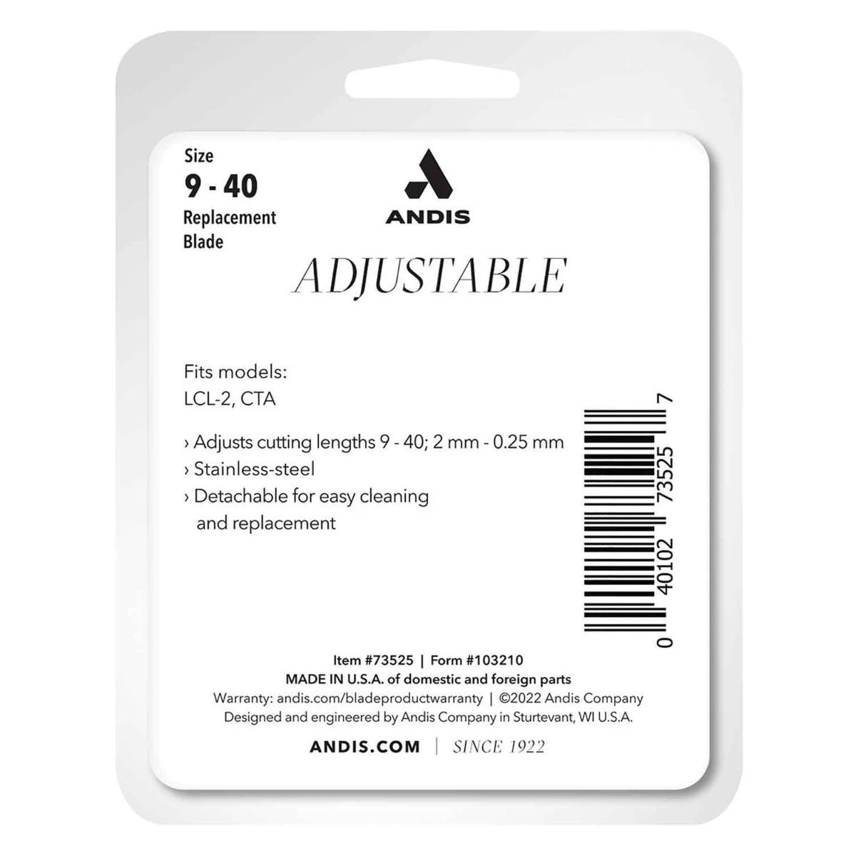 Andis Pulse Li 5 Replacement Blades - Image 3