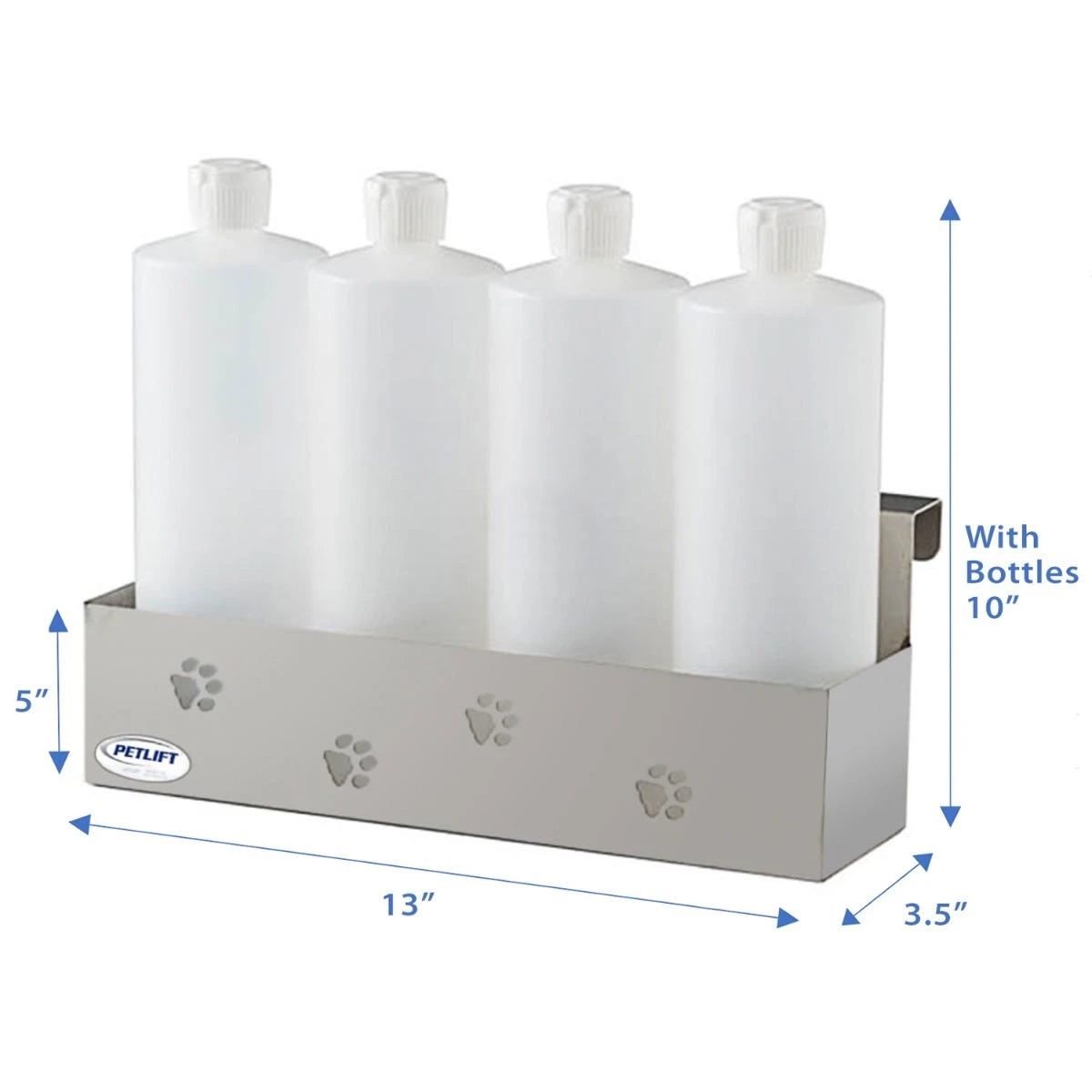 PetLift Aqua Quest Stainless Steel Bottle Racks - Image 2
