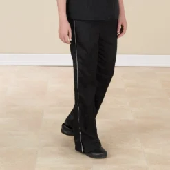 Top Performance Contrast Trim Draw String Grooming Pants Pants