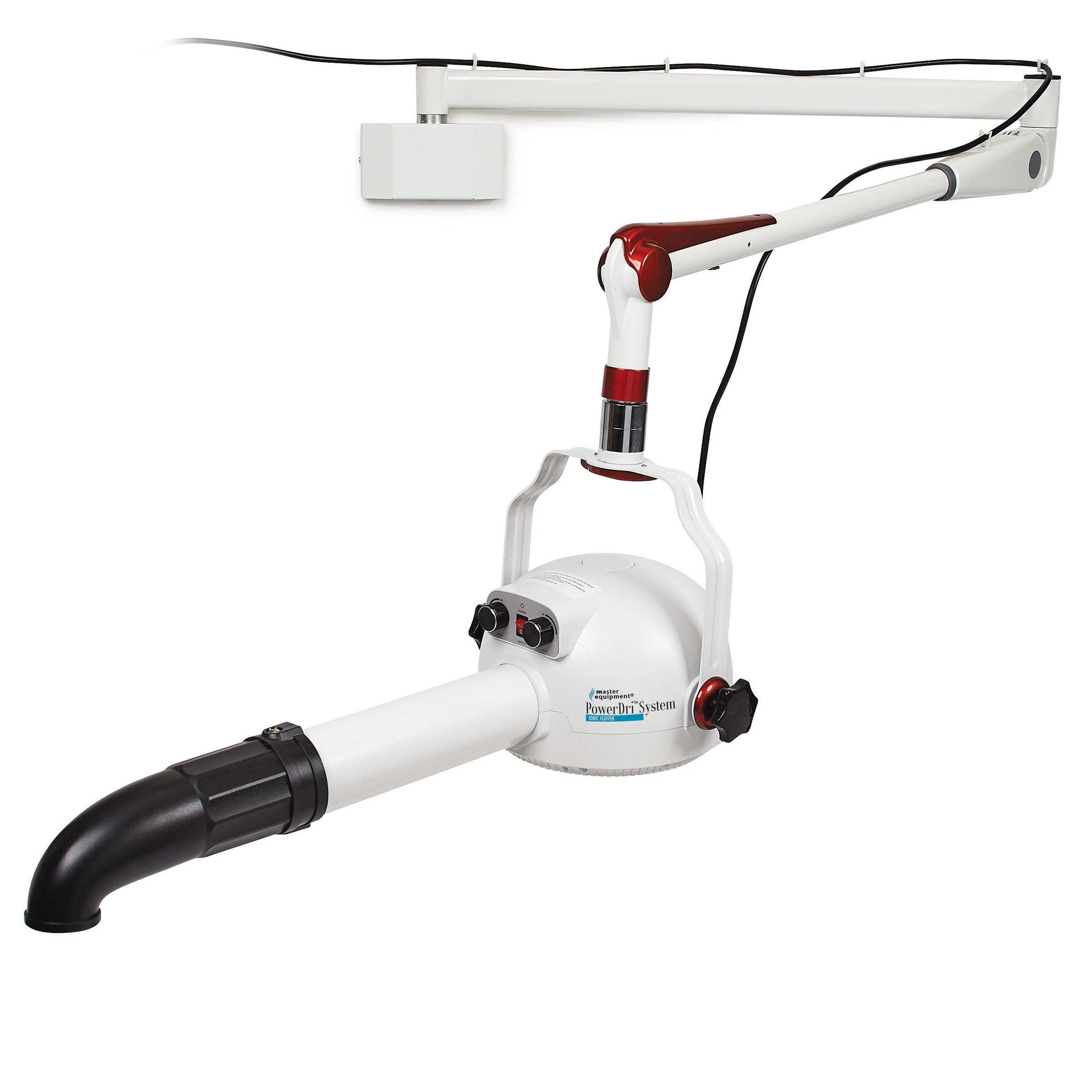 Master Equipment Brushless Anionic Dryer Head With Wall Mount - Image 3