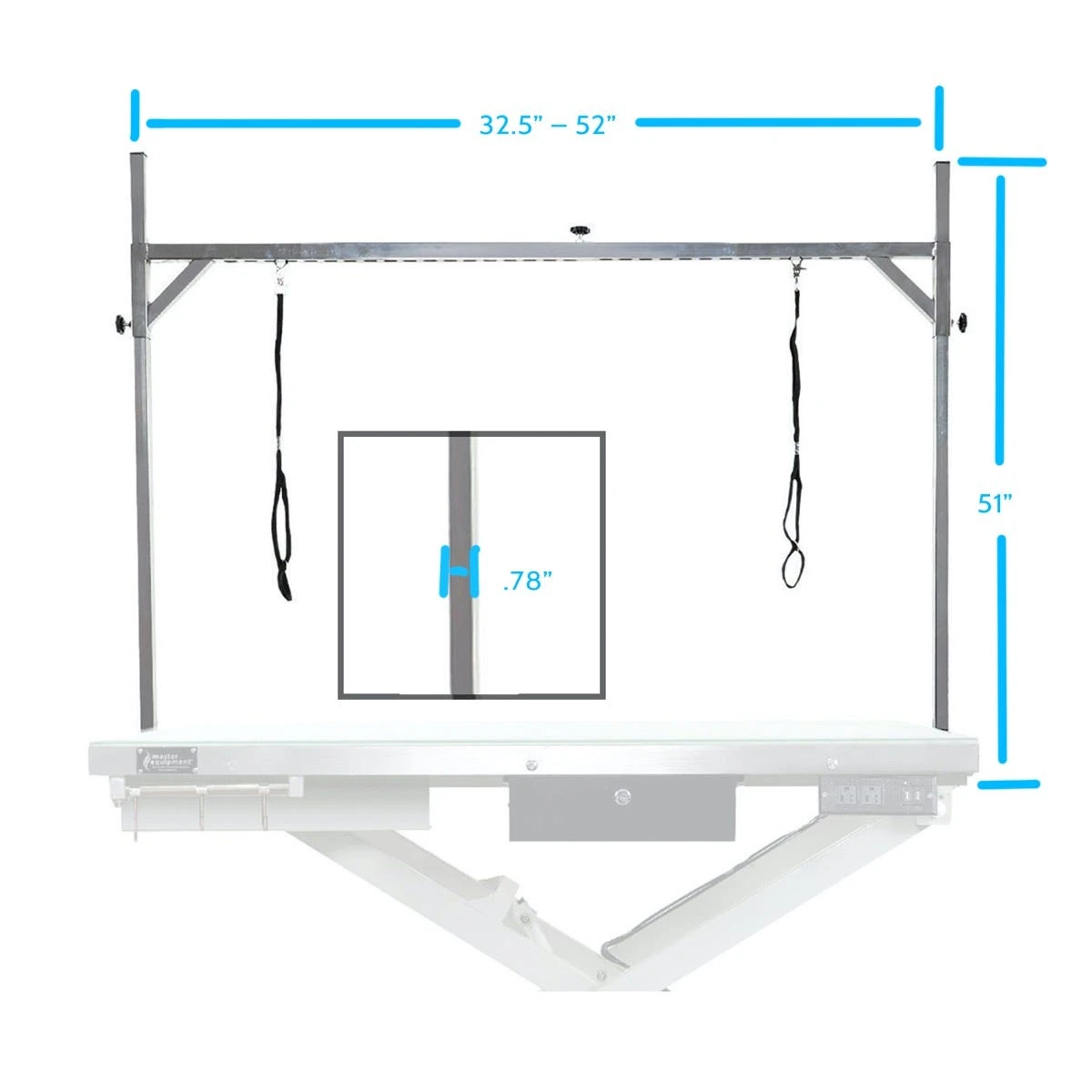 Master Equipment Radiance II LED Electric Grooming Table - Image 3