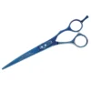 Master Grooming Tools 5200 Series Blue Titanium Curved Shears