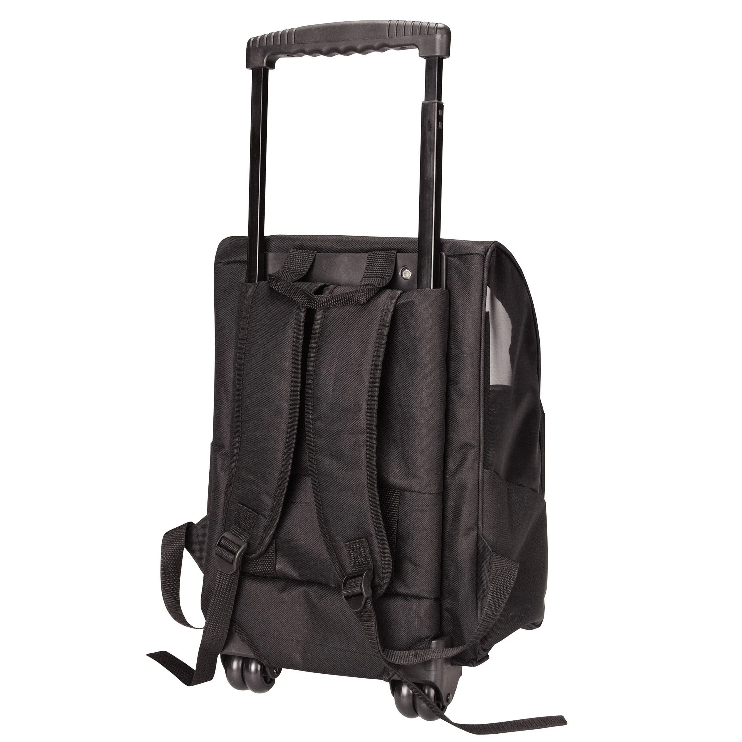 Cruising Companion Black On The Go Rolling Backpacks - Image 4