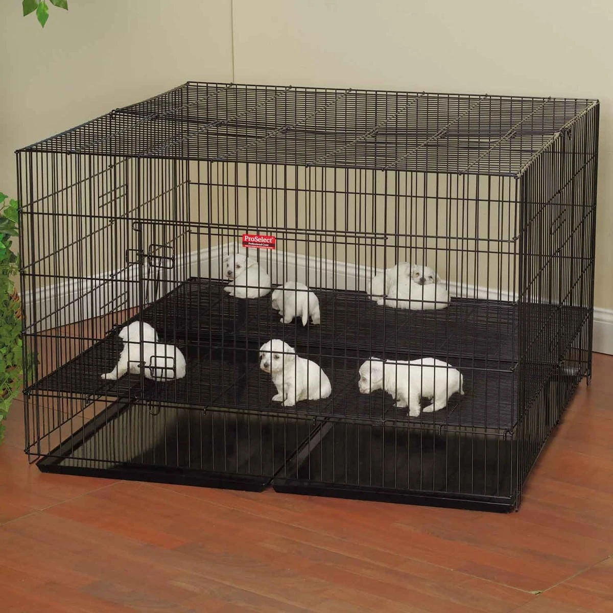 ProSelect Puppy Playpen With Plastic Pan - Image 3