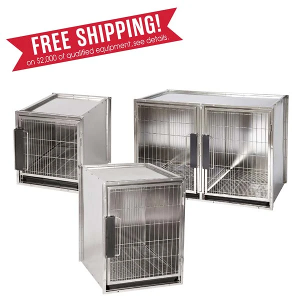 ProSelect Stainless Steel Modular Kennel Cage - Image 2