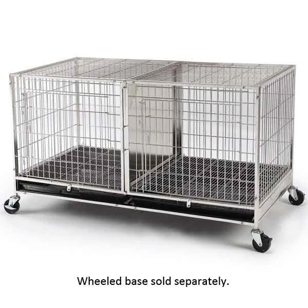 ProSelect Modular Cage W/Plastic Tray Stainless Steel - Image 4